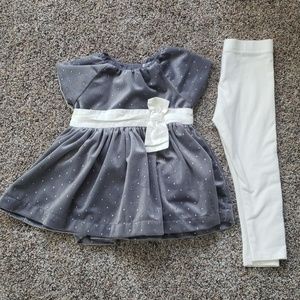 Baby Girl Dress with leggings VGUX